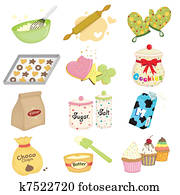 Baking icons Baking icons
