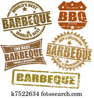 Barbeque stamps Barbeque stamps