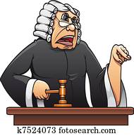 Judge with gavel Judge with gavel