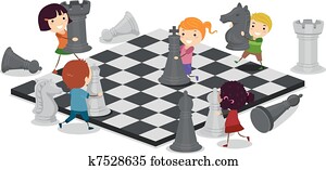 Kids Playing Chess Kids Playing Chess