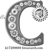 Mechanical alphabet Mechanical alphabet