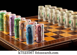 Money making strategies concept