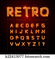 Retro font Retro font