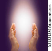 Sending distant healing