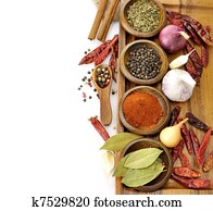 temperos, sortimento