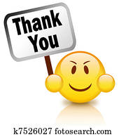 Thank you sign Thank you sign
