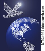 חג המולד, שלום, יונה, ב, הארק