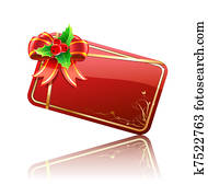 מתנה של חג ההמולד, כרטיס