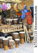 djembe, und, afrikanisch, handwerk djembe, und, afrikanisch, handwerk