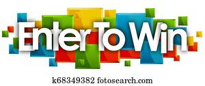 enter to win word in rectangles background enter to win word in rectangles background