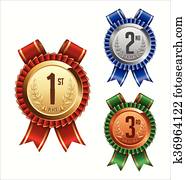 First Place Ribbon First Place Ribbon