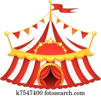 אוהל של קרקס