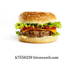 Cheeseburger isolated Cheeseburger isolated