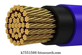 Copper electrical cable Copper electrical cable