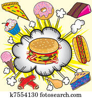 Junk Food Explosion! Junk Food Explosion!