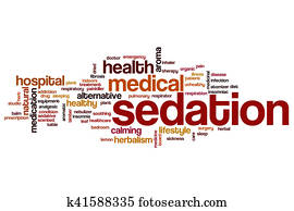 Sedation word cloud Sedation word cloud
