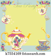 Tea Party Garden Party Invitation Tea Party Garden Party Invitation
