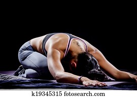 Woman Doing Yoga Woman Doing Yoga
