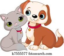 חתול, ו, כלב