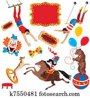 קרקס, להופיע, מתנהג