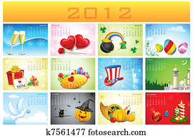 2012, feiertag, kalender 2012, feiertag, kalender