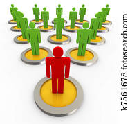 3d, concepto, de, liderazgo