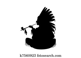 American Indian leader American Indian leader