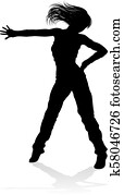 Street Dance Dancer Silhouette Street Dance Dancer Silhouette