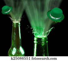 são, patrick, dia, Beer.