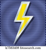 vektor, wetterleuchten, für, dein, design vektor, wetterleuchten, für, dein, design