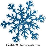 נייר, פתיתת שלג