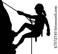abseiling, dame abseiling, dame