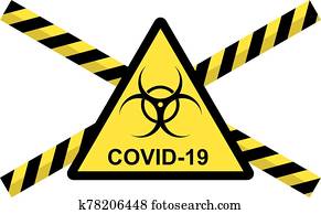Vector of concept of 2019-nCov COVID Coronavirus Vector of concept of 2019-nCov COVID Coronavirus