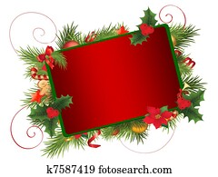 Christmas frame Christmas frame