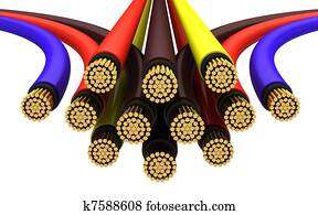 Copper electrical cable Copper electrical cable