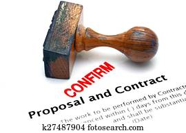 proposta, e, contrato