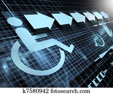 נגישות, סמל