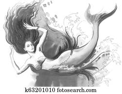 Beautiful mermaid Beautiful mermaid