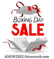 Boxing Day illustration Boxing Day illustration