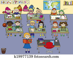 école, classe