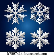 וריגאמי, פתיתות שלג