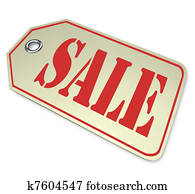 A price tag with the word Sale, illustrating a reduced discount or markdown on merchandise during a limited-time clearance event at a store or online retailer A price tag with the word Sale, illustrating a reduced discount or markdown on merchandise during a limited-time clearance event at a store or online retailer