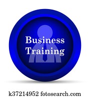 Business training icon Business training icon