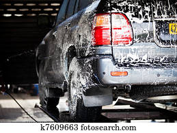cars in a carwash cars in a carwash