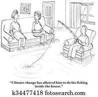 Climate Change Fisherman Climate Change Fisherman