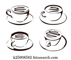 Coffee cup shapes Coffee cup shapes