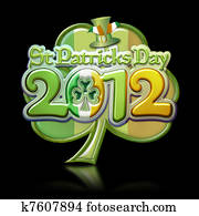 St Pats Day Clover 2012 Graphic b St Pats Day Clover 2012 Graphic b