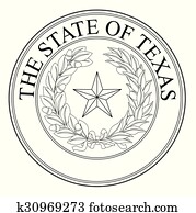 The State Of Texas Seal The State Of Texas Seal