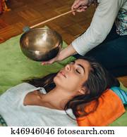 Tibetan singing bowl Tibetan singing bowl