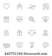 Wedding and Love Icons